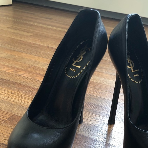 Yves Saint Laurent- YSL black pumps - Picture 4 of 6